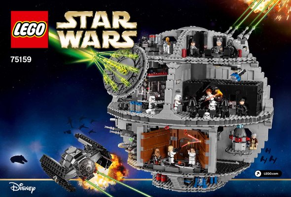 Bauanleitungen LEGO - Star Wars - 75159 - Death Star™: Page 1