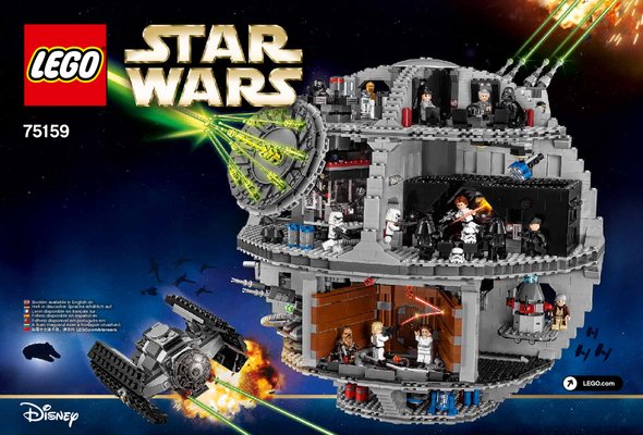 Bauanleitungen LEGO - Star Wars - 75159 - Death Star™: Page 1