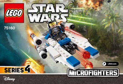 Bauanleitungen LEGO - Star Wars - 75160 - U-Wing™ Microfighter: Page 1