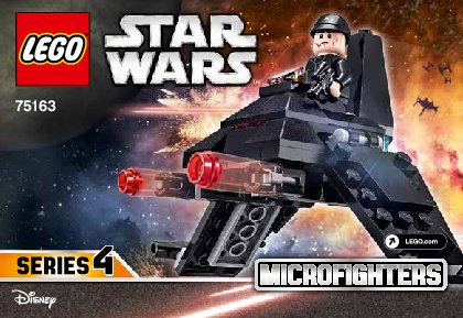 Bauanleitungen LEGO - Star Wars - 75163 - Krennic's Imperial Shuttle™ Microfighter: Page 1