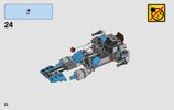 Bauanleitungen LEGO - Star Wars - 75167 - Bounty Hunter Speeder Bike™ Battle Pack: Page 24