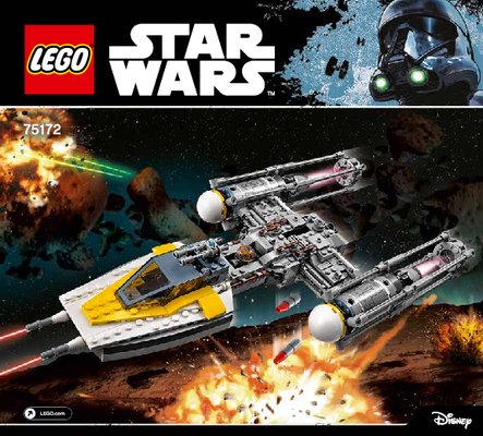 Bauanleitungen LEGO - Star Wars - 75172 - Y-Wing Starfighter™: Page 1