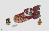 Bauanleitungen LEGO - Star Wars - 75173 - Luke's Landspeeder™: Page 42