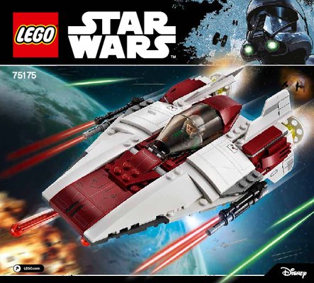 Bauanleitungen LEGO - Star Wars - 75175 - A-Wing Starfighter™: Page 1