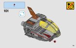 Bauanleitungen LEGO - Star Wars - 75176 - Resistance Transport Pod™: Page 73