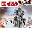 Bauanleitungen LEGO - Star Wars - 75177 - First Order Heavy Scout Walker™: Page 1