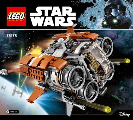 Bauanleitungen LEGO - Star Wars - 75178 - Jakku Quadjumper™: Page 1