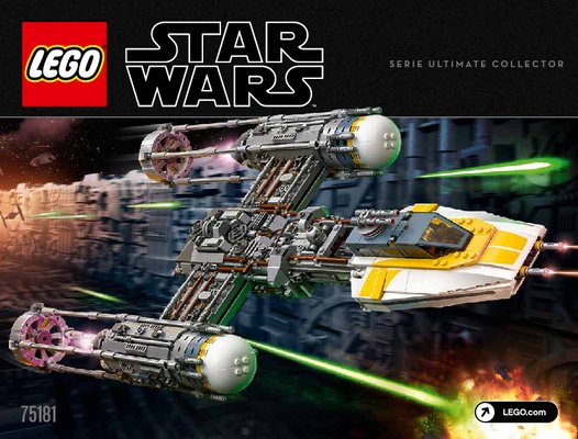 Bauanleitungen LEGO - 75181 - Y-Wing Starfighter™: Page 1