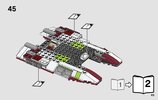 Bauanleitungen LEGO - Star Wars - 75182 - Republic Fighter Tank™: Page 43