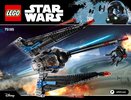 Bauanleitungen LEGO - Star Wars - 75185 - Tracker I: Page 1