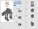 Bauanleitungen LEGO - Star Wars - 75189 - First Order Heavy Assault Walker™: Page 124