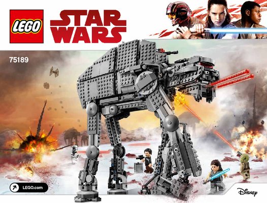 Bauanleitungen LEGO - Star Wars - 75189 - First Order Heavy Assault Walker™: Page 1