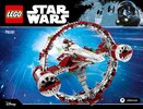 Bauanleitungen LEGO - Star Wars - 75191 - Jedi Starfighter™ With Hyperdrive: Page 1