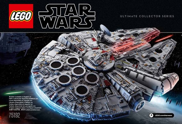 Bauanleitungen LEGO - Star Wars - 75192 - Millennium Falcon™: Page 1