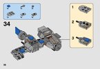 Bauanleitungen LEGO - 75195 - Ski Speeder™ vs. First Order Walker™ Mic: Page 36