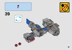 Bauanleitungen LEGO - 75195 - Ski Speeder™ vs. First Order Walker™ Mic: Page 41