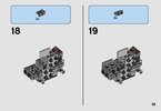 Bauanleitungen LEGO - 75195 - Ski Speeder™ vs. First Order Walker™ Mic: Page 19