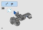 Bauanleitungen LEGO - 75195 - Ski Speeder™ vs. First Order Walker™ Mic: Page 40