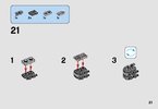 Bauanleitungen LEGO - 75195 - Ski Speeder™ vs. First Order Walker™ Mic: Page 21