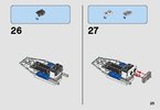 Bauanleitungen LEGO - 75196 - A-Wing™ vs. TIE Silencer™ Microfighters: Page 25