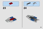 Bauanleitungen LEGO - 75196 - A-Wing™ vs. TIE Silencer™ Microfighters: Page 23