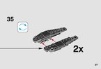 Bauanleitungen LEGO - 75196 - A-Wing™ vs. TIE Silencer™ Microfighters: Page 27