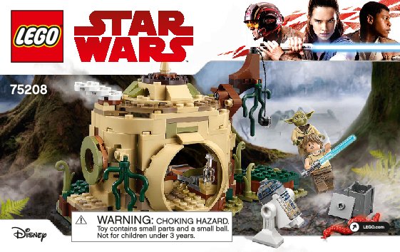 Bauanleitungen LEGO - 75208 - Yoda's Hut: Page 1