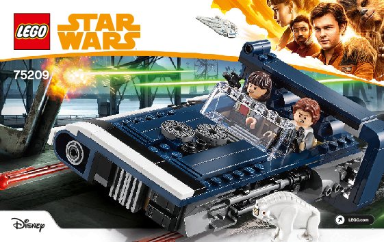 Bauanleitungen LEGO - 75209 - Han Solo's Landspeeder™: Page 1