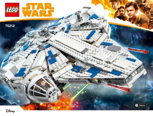 Bauanleitungen LEGO - 75212 - Kessel Run Millennium Falcon™: Page 1