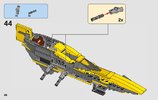 Bauanleitungen LEGO - 75214 - Anakin's Jedi Starfighter™: Page 46