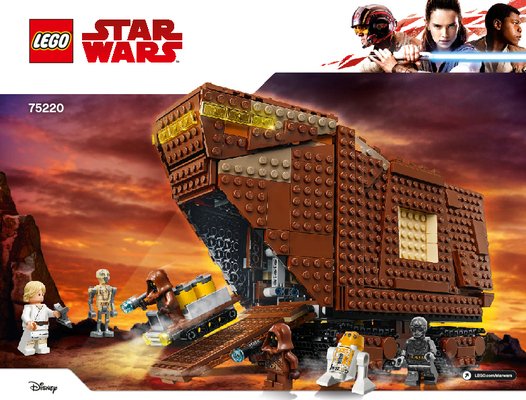 Bauanleitungen LEGO - 75220 - Sandcrawler™: Page 1