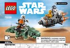 Bauanleitungen LEGO - 75228 - Escape Pod vs. Dewback™ Microfighters: Page 1