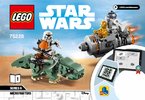 Bauanleitungen LEGO - 75228 - Escape Pod vs. Dewback™ Microfighters: Page 1