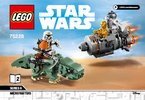 Bauanleitungen LEGO - 75228 - Escape Pod vs. Dewback™ Microfighters: Page 1