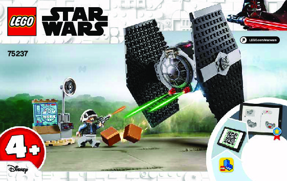 Bauanleitungen LEGO - 75237 - TIE Fighter™ Attack: Page 1