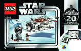 Bauanleitungen LEGO - 75259 - Snowspeeder™ – 20th Anniversary Edition: Page 1