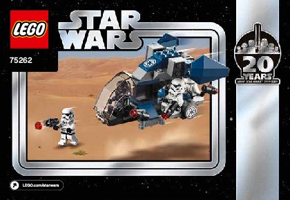 Bauanleitungen LEGO - 75262 - Imperial Dropship™ – 20th Anniversary Ed: Page 1