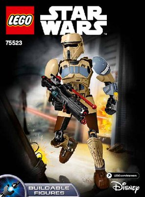 Bauanleitungen LEGO - Star Wars - 75523 - Scarif Stormtrooper™: Page 1