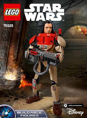 Bauanleitungen LEGO - Star Wars - 75525 - Baze Malbus™: Page 1