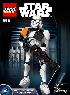 Bauanleitungen LEGO - Star Wars - 75531 - Stormtrooper™ Commander: Page 1