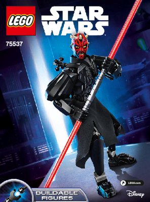 Bauanleitungen LEGO - 75537 - Darth Maul™: Page 1