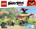 Bauanleitungen LEGO - Angry Birds - 75823 - Bird Island Egg Heist: Page 1