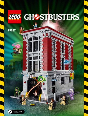 Bauanleitungen LEGO - 75827 - Feuerwehr-Hauptquartier: Page 1