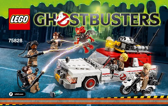 Bauanleitungen LEGO - Ghostbusters - 75828 - Ecto-1 & 2: Page 1