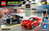 Bauanleitungen LEGO - Speed Champions - 75874 - Chevrolet Camaro Drag Race: Page 1