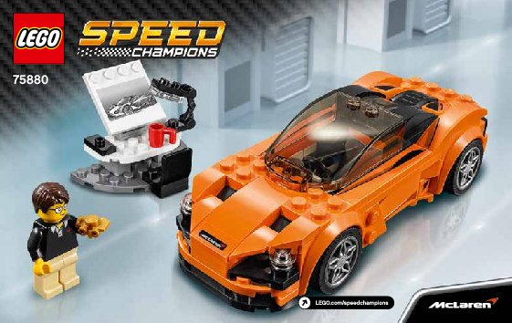 Bauanleitungen LEGO - Speed Champions - 75880 - McLaren 720S: Page 1