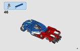 Bauanleitungen LEGO - Speed Champions - 75881 - 2016 Ford GT & 1966 Ford GT40: Page 41