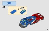 Bauanleitungen LEGO - Speed Champions - 75881 - 2016 Ford GT & 1966 Ford GT40: Page 39