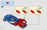 Bauanleitungen LEGO - Speed Champions - 75881 - 2016 Ford GT & 1966 Ford GT40: Page 42