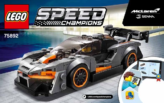 Bauanleitungen LEGO - 75892 - McLaren Senna: Page 1